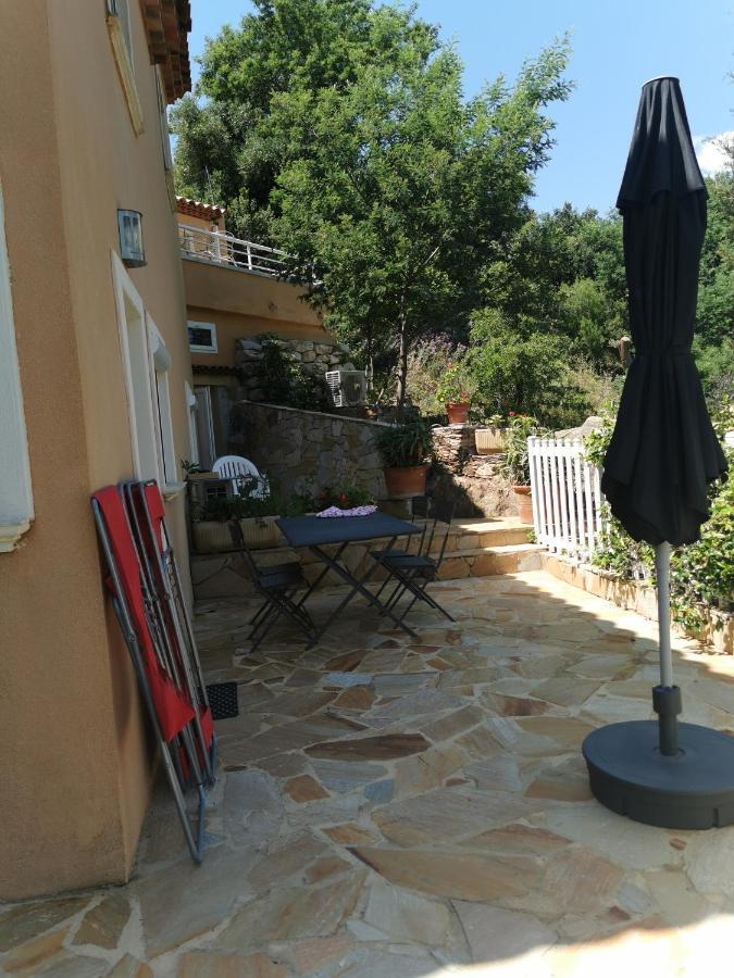 Ou Souleou Apartman Bormes-les-Mimosas Kültér fotó